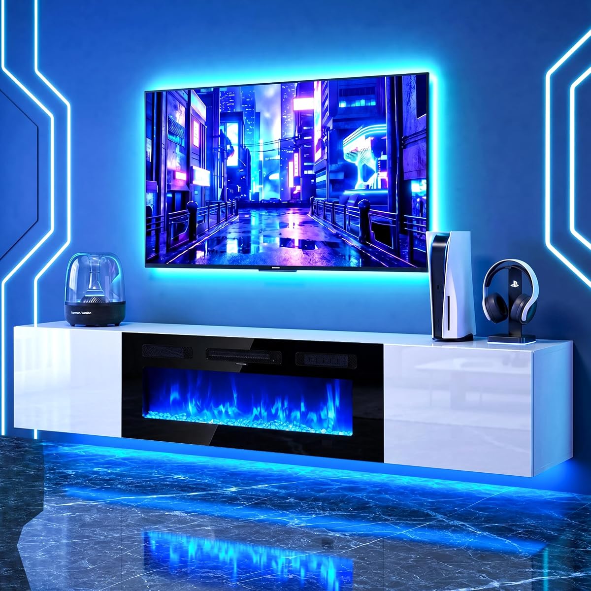 70" Floating TV Stand