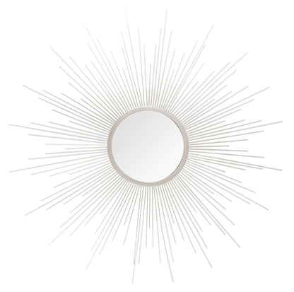 SAFAVIEH Home Madilyn Champagne Sunburst 36-inch Decorative Accent Mirror