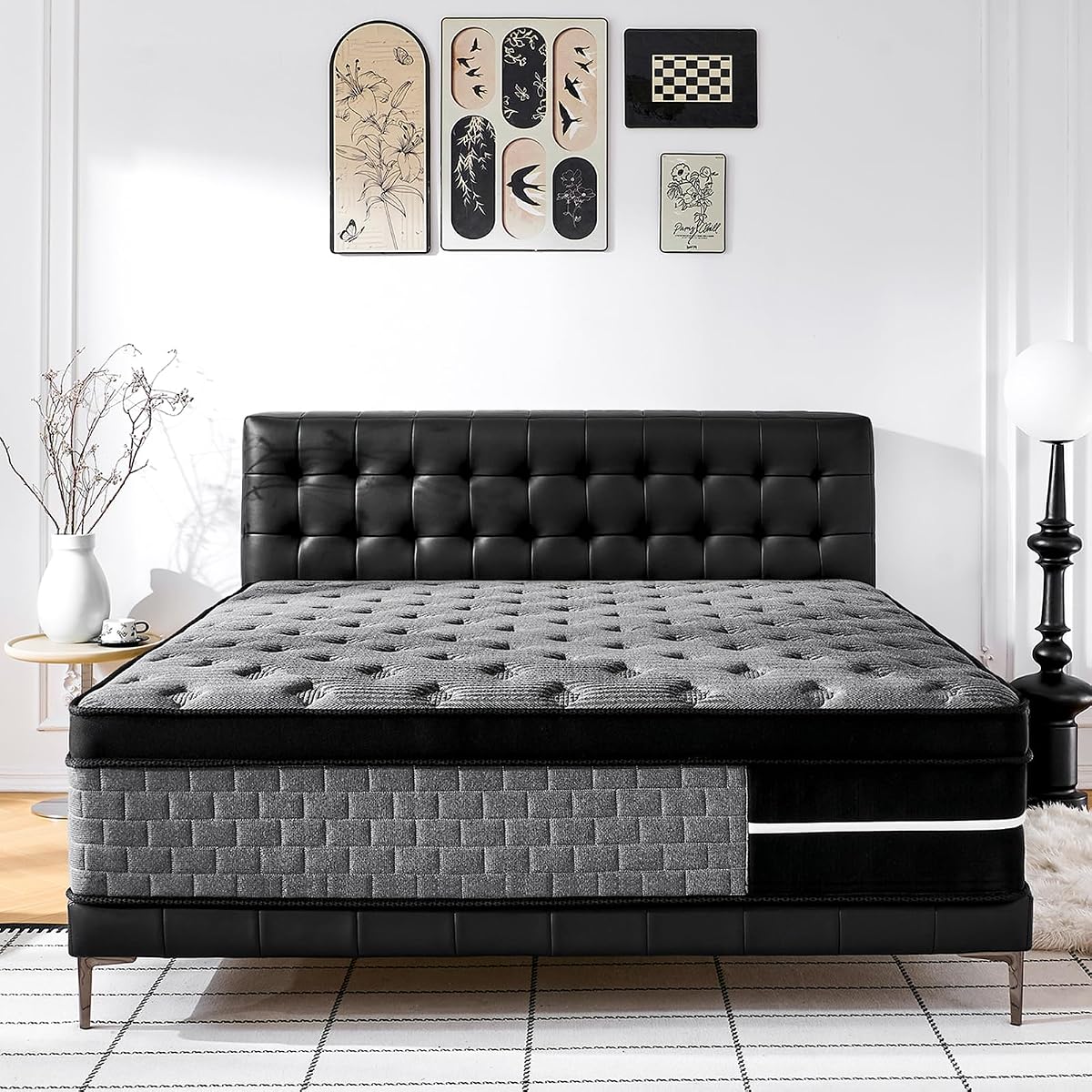 Full Size Mattress 12 inch, Hybrid Mattress in a Box