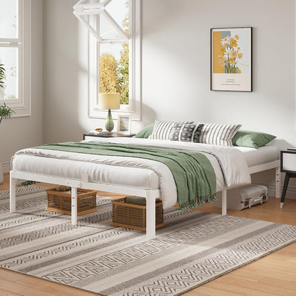 Full Metal Bed Frame with Round Corner Legs