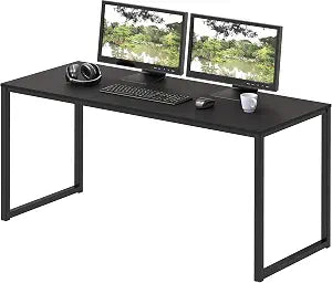 Mission 48-Inch Home Office Computer Desk, Black, view 2