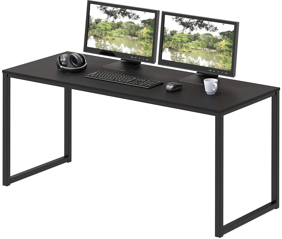 Mission 48-Inch Home Office Computer Desk, Black