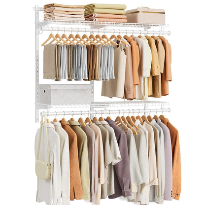 Closet System, Closet Insert Organizer, 3-6 ft Closet Shelves
