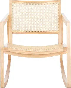 SAFAVIEH Couture Perth Natural Rattan Rocking Chair