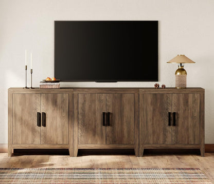 Farmhouse TV Stand for TVs up to 85 Inch