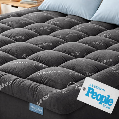King Ultra Soft Mattress Topper — Back Pain Relief