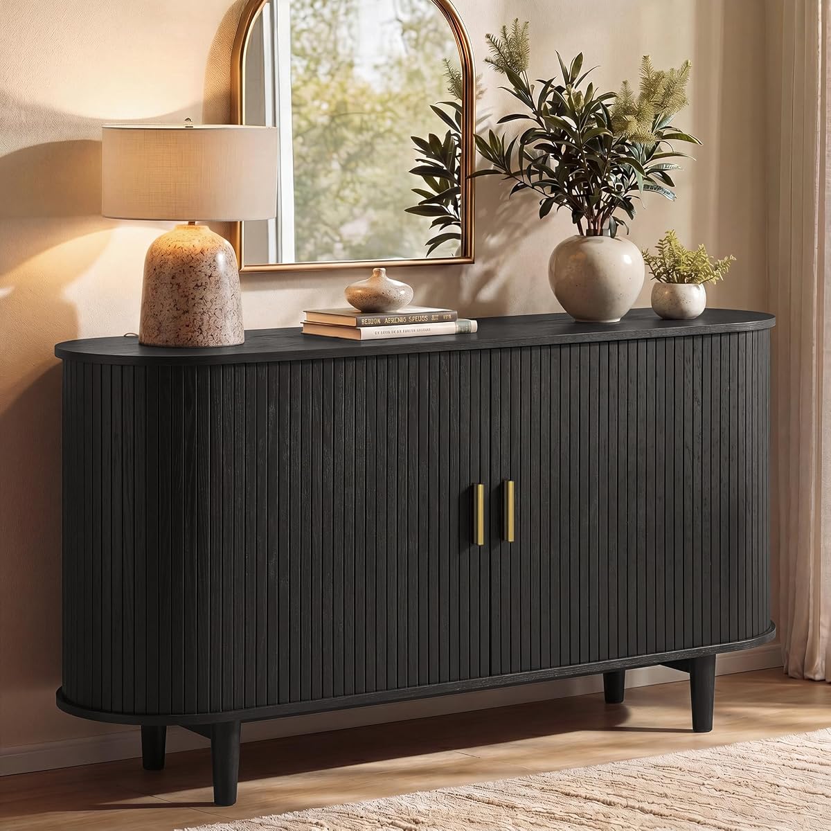 Storage Cabinet, Sideboard with Adjustable Shelves