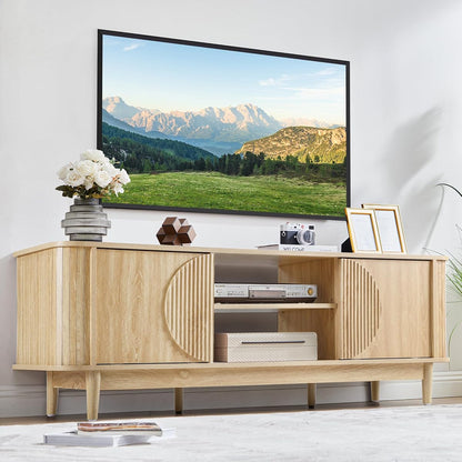 Mid Century Modern TV Stand 60”