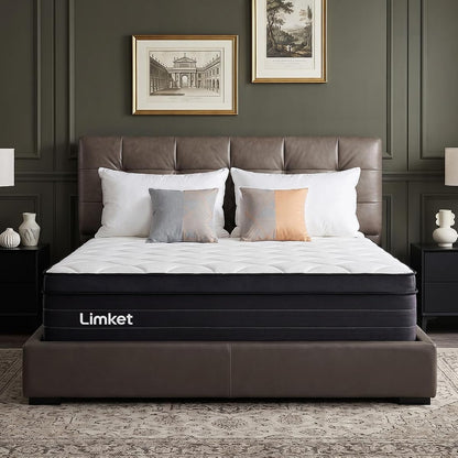 Twin Mattress,12 inch Hybrid Memory Foam Mattress Size in a Box