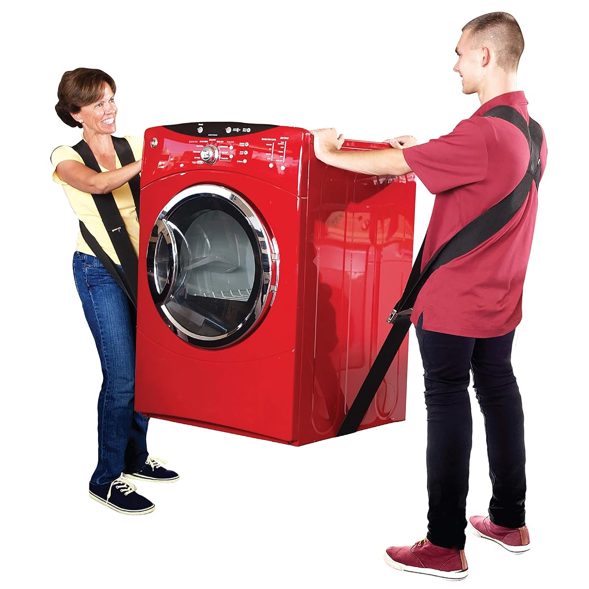 Moving Straps - Lifting Strap for 2 Movers - Move, Lift, Carry, And Secure Furniture, Appliances, Heavy, Bulky Objects Safely, Efficiently, More Easily Like The Pros - LD1000
