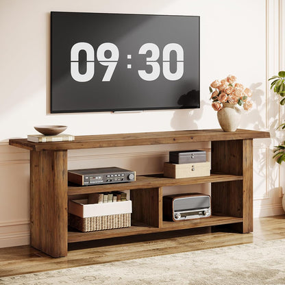 Solid Wood TV Stand for TVs up to 75 Inch