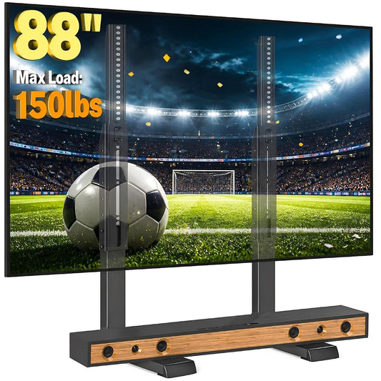 Table Top TV Stand Universal for 35-88 Inch Flat & Curved TVs