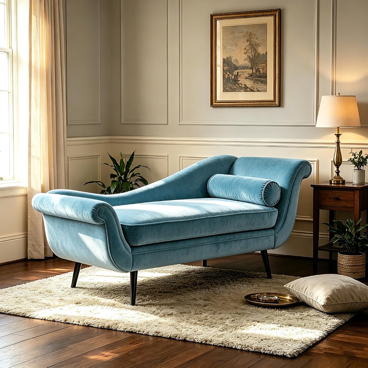 68" Chaise Lounge Chair Indoor