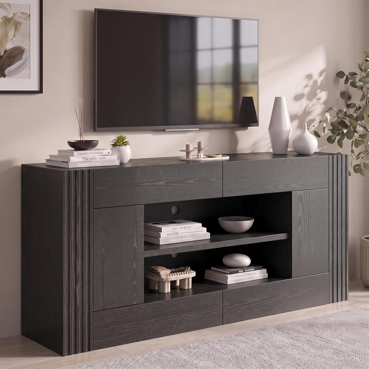 Modern 70" TV Stand for TVs up to 80"