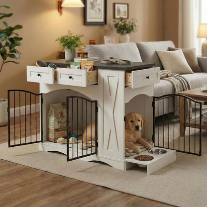 Large Dog Crate Furniture