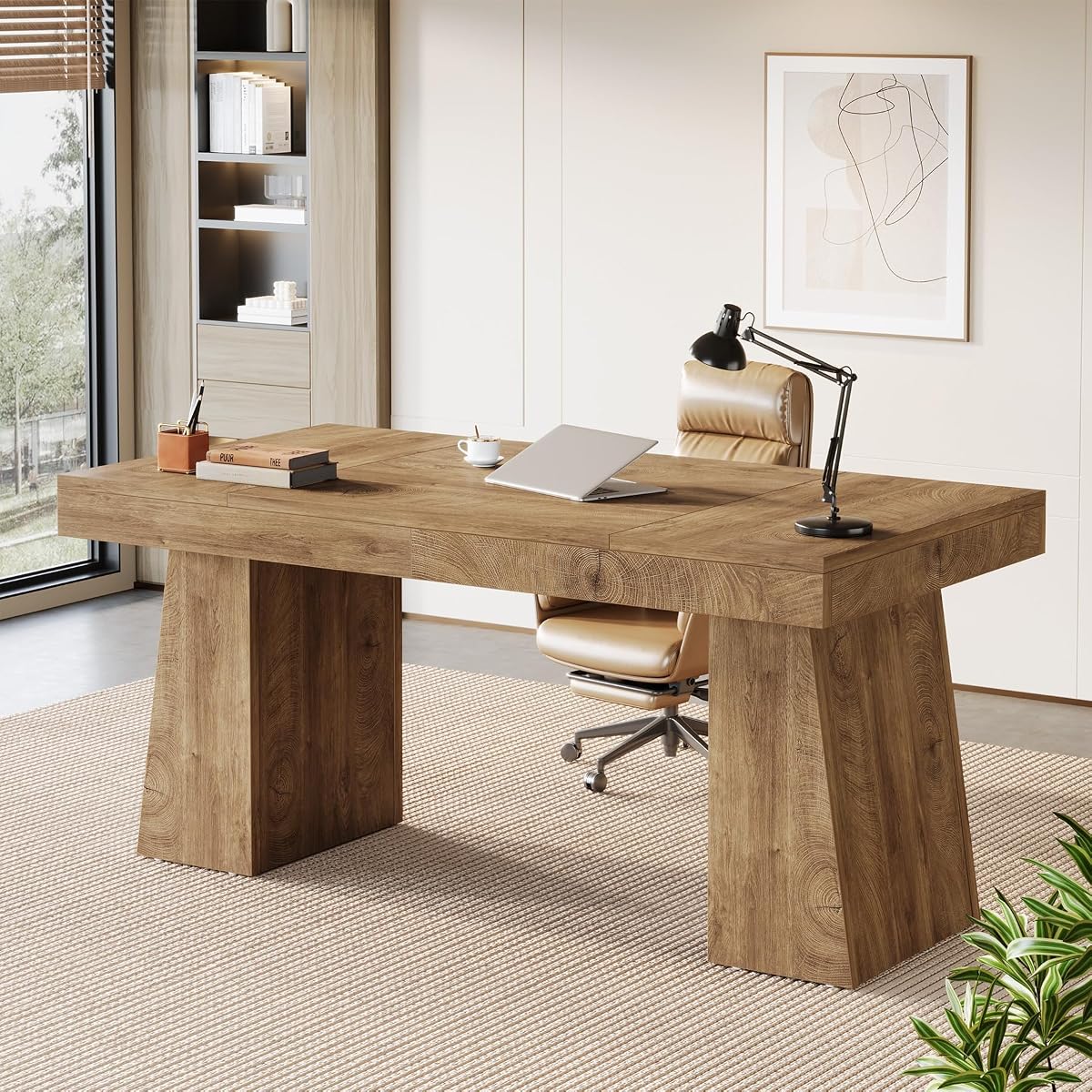 55-Inch Executive Desk