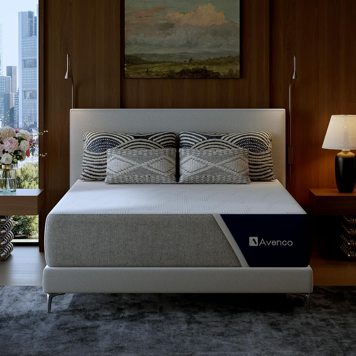 SyncDeep 12 Inch Full Mattress for Deep Sleep, Memory Foam Mattress
