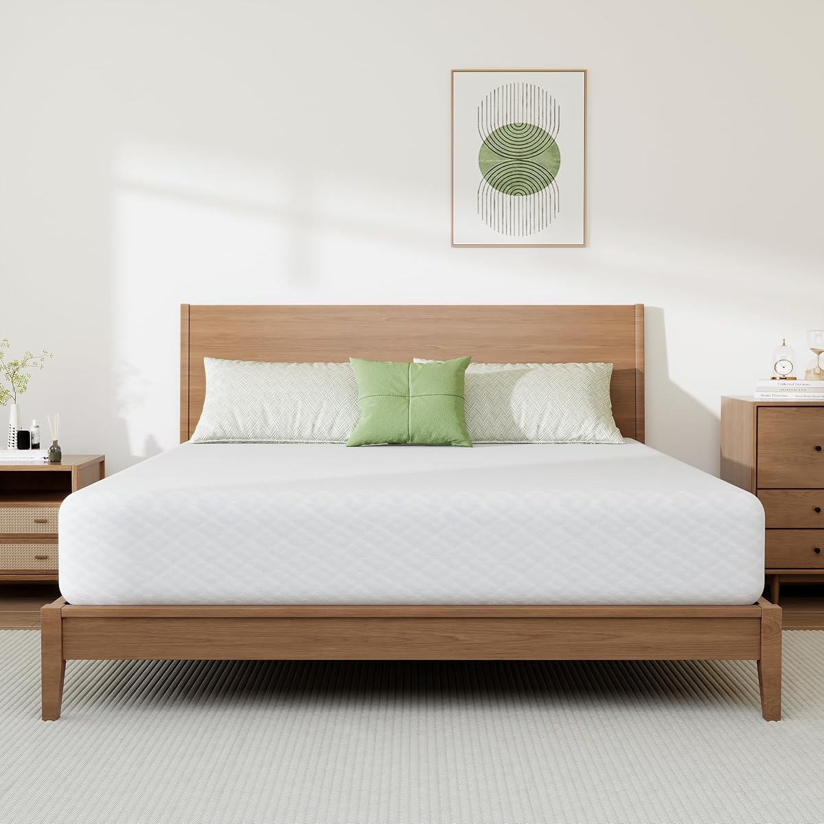 6 Inch Twin Mattress, Twin Size Mattress in a Box with Memory Foam, Medium