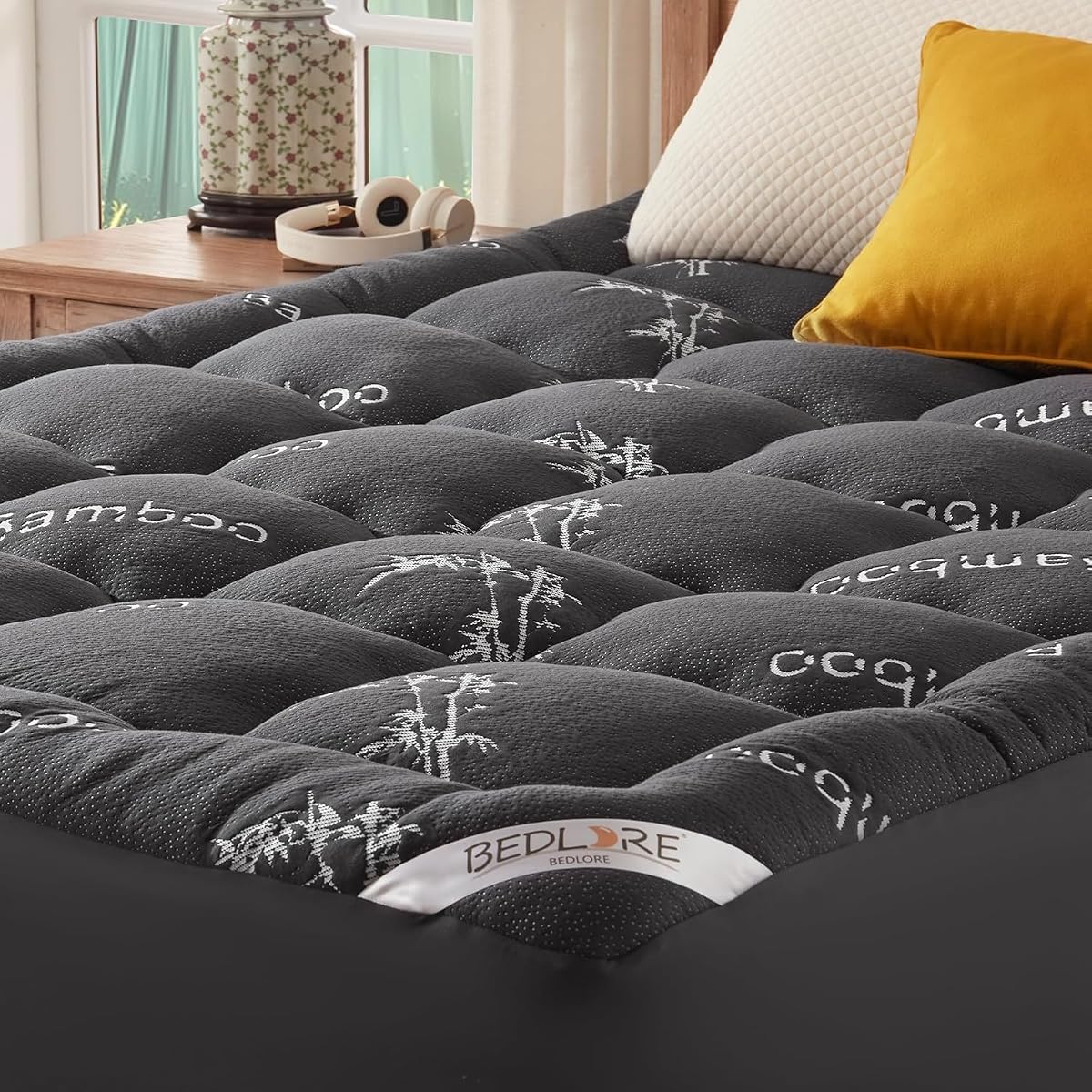 Twin Mattress Topper, Thick Pillow Top Mattress Pad