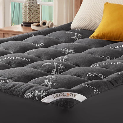 Twin Mattress Topper, Thick Pillow Top Mattress Pad