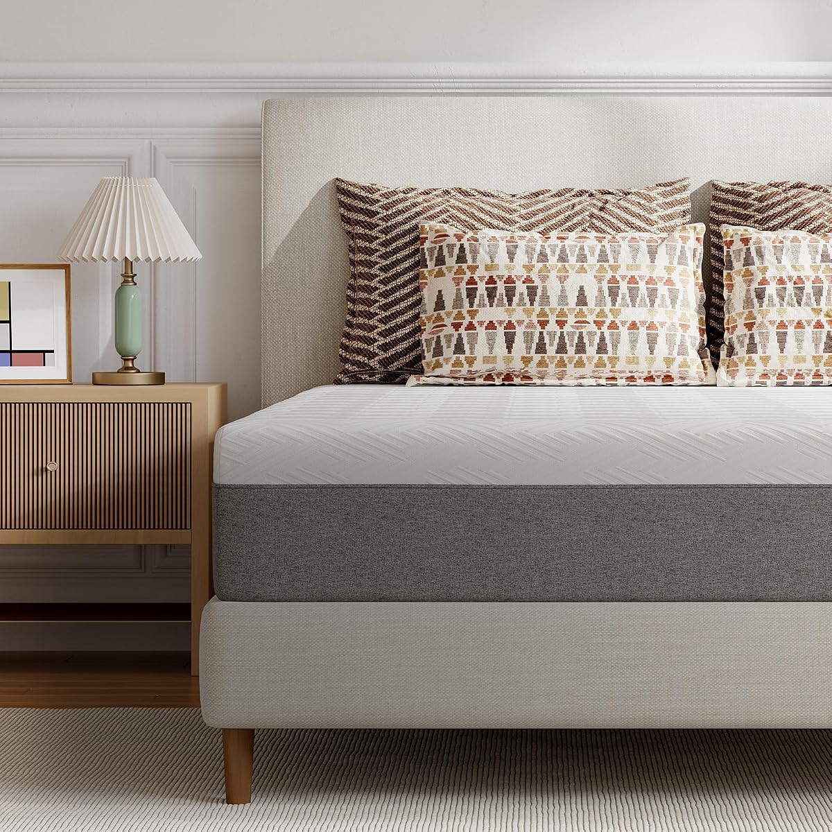 6 Inch Twin Mattress, Gel Memory Foam Mattress Twin in a Box