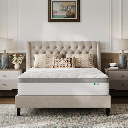 Full Size Mattress, 12 Inch Hybrid Mattress in a Box, Comfort Sleep