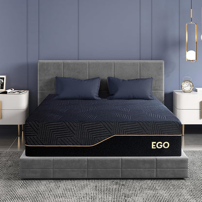 EGOHOME Queen 14 inch Memory Foam Mattress for Back Pain Relief Medium Firm