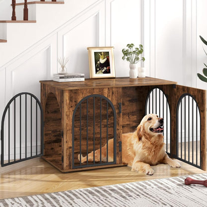 39.4'' Dog Crate Furniture,Dog Kennel Indoor for Medium/Large Dogs