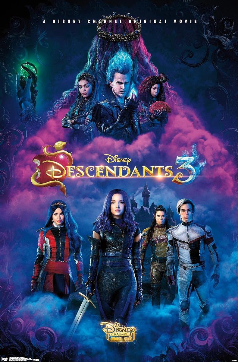 Disney Descendants 3 - One Sheet Wall Poster, 22.375" x 34", Premium Unframed Version