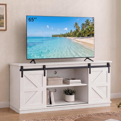 58'' Farmhouse TV Stand for Televisions up to 65 Inches