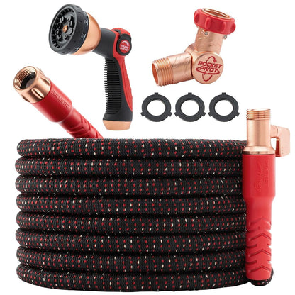 Ballistic 100 FT Expandable Garden Hose, No-Kink, As Seen on TV