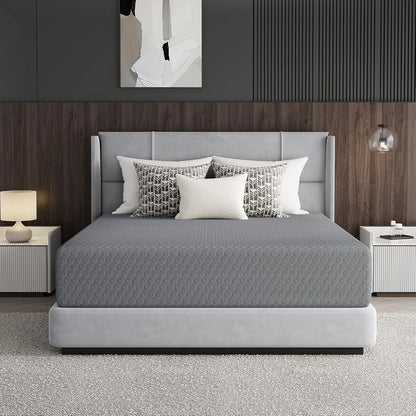 14 inch King Size Mattress, Cooling Memory Foam Mattress King