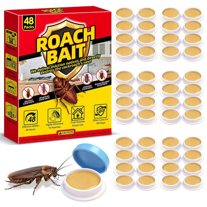 Cockroach Killer Indoor Home - 48 Packs