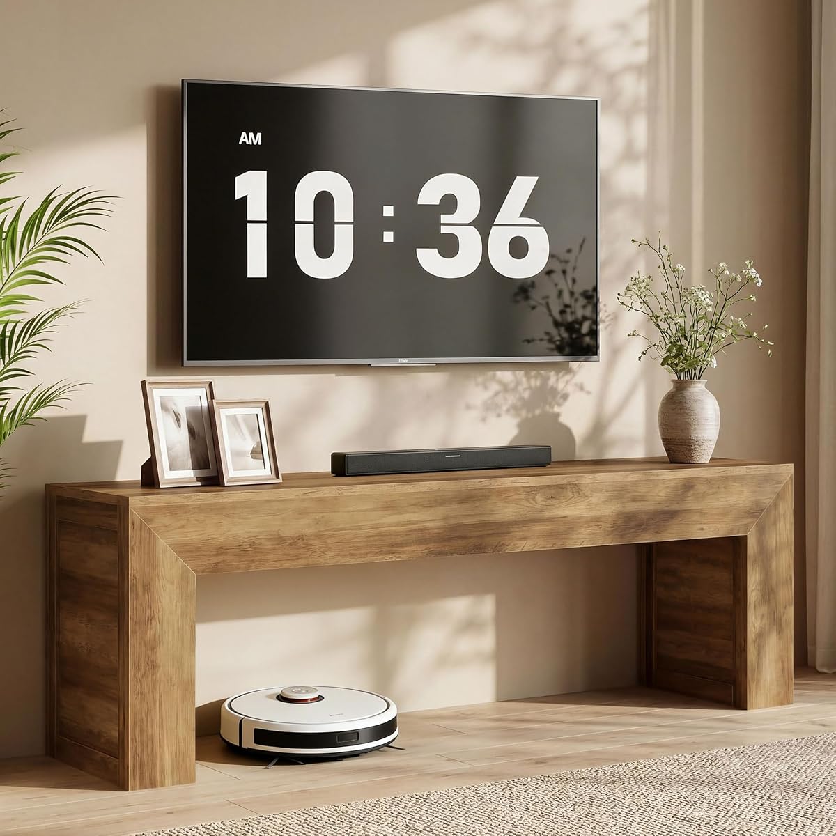 Tribesigns 63" TV Stand for 55/60/65/70/75-Inch TVs