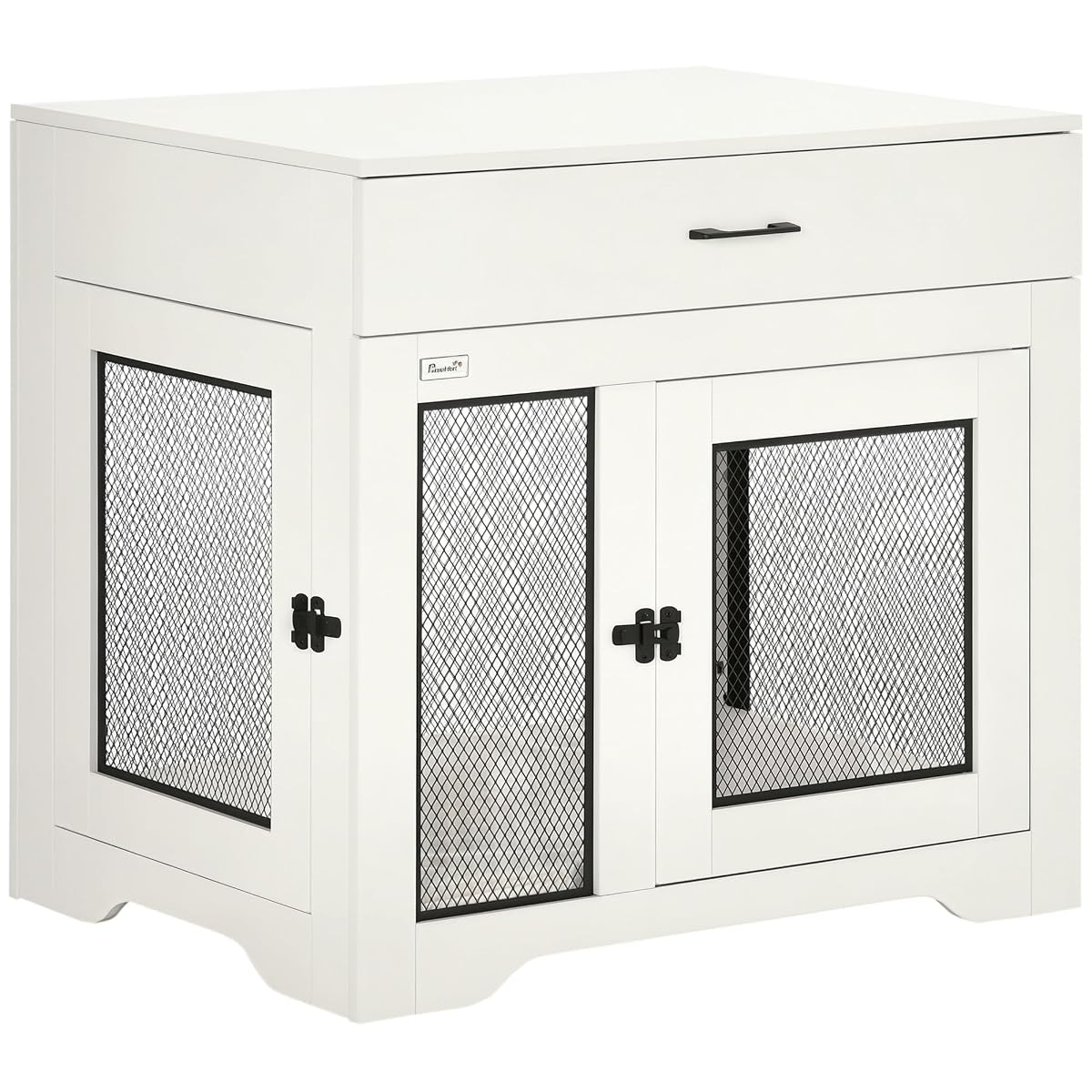 Dog Crate Furniture with Soft Water-Resistant Cushion