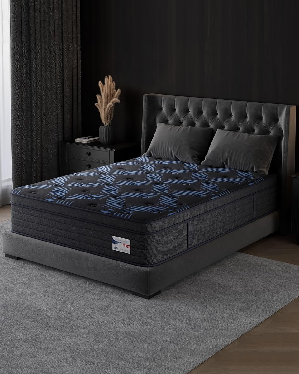 12 Inch Full Medium Firm Hybrid Mattress in a Box
