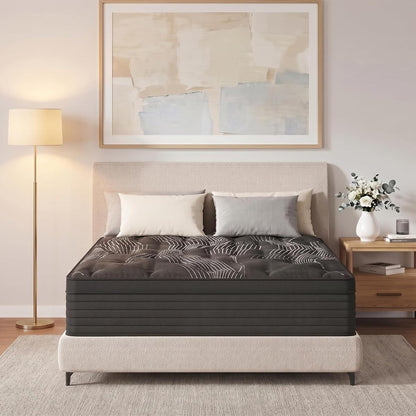 Full Size Mattress,12inch Thickness Hybrid Memory Foam Mattress in a Box