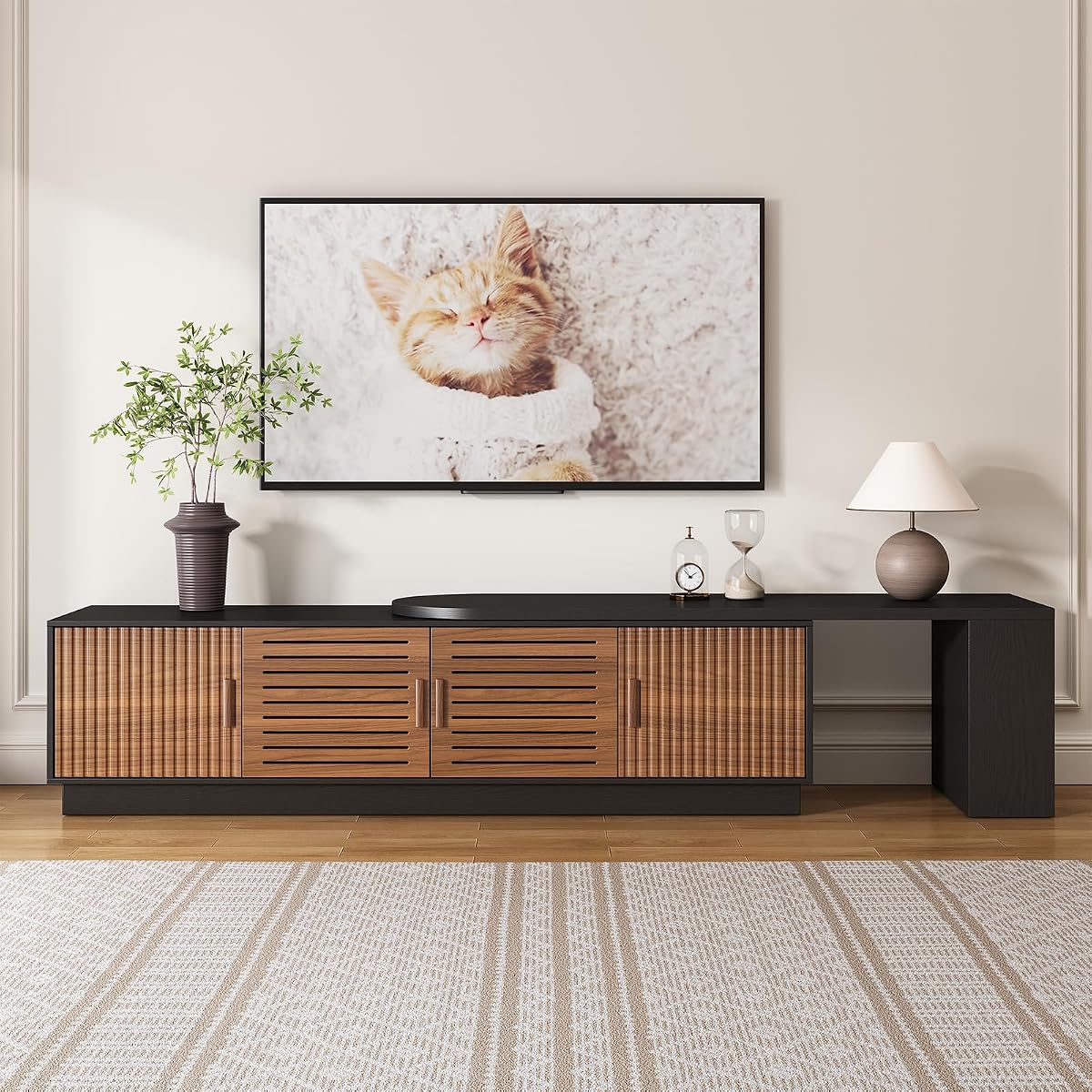 75"-85" or 90" Mid Century Modern TV Stands