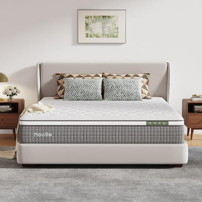 12 Inch Queen Mattress,Queen Size Hybrid Mattress
