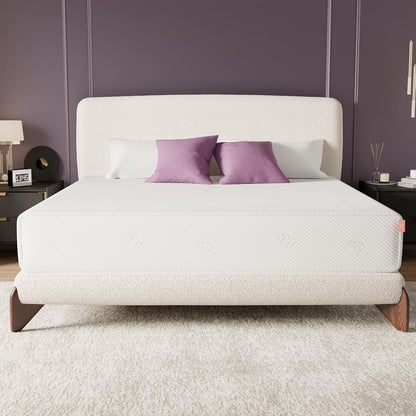 Full Size Mattress 12-Inch for Cooler Sleep – Cooling Gel Memory Foam with Back