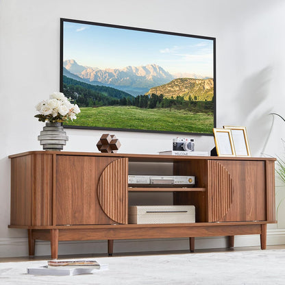 Mid Century Modern TV Stand 60”