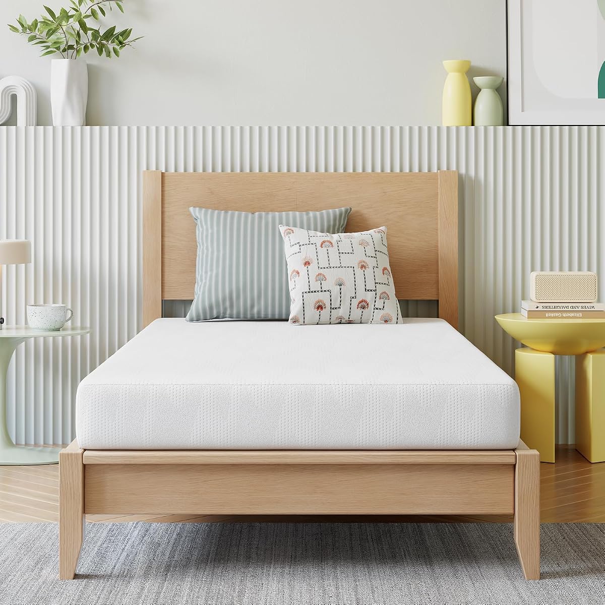 Twin Mattress, 5 Inch Twin Size Mattress with Gel Memory Foam