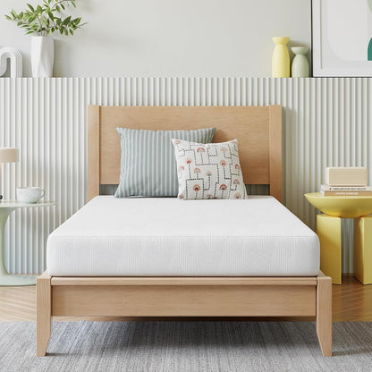 Twin Mattress, 5 Inch Twin Size Mattress with Gel Memory Foam