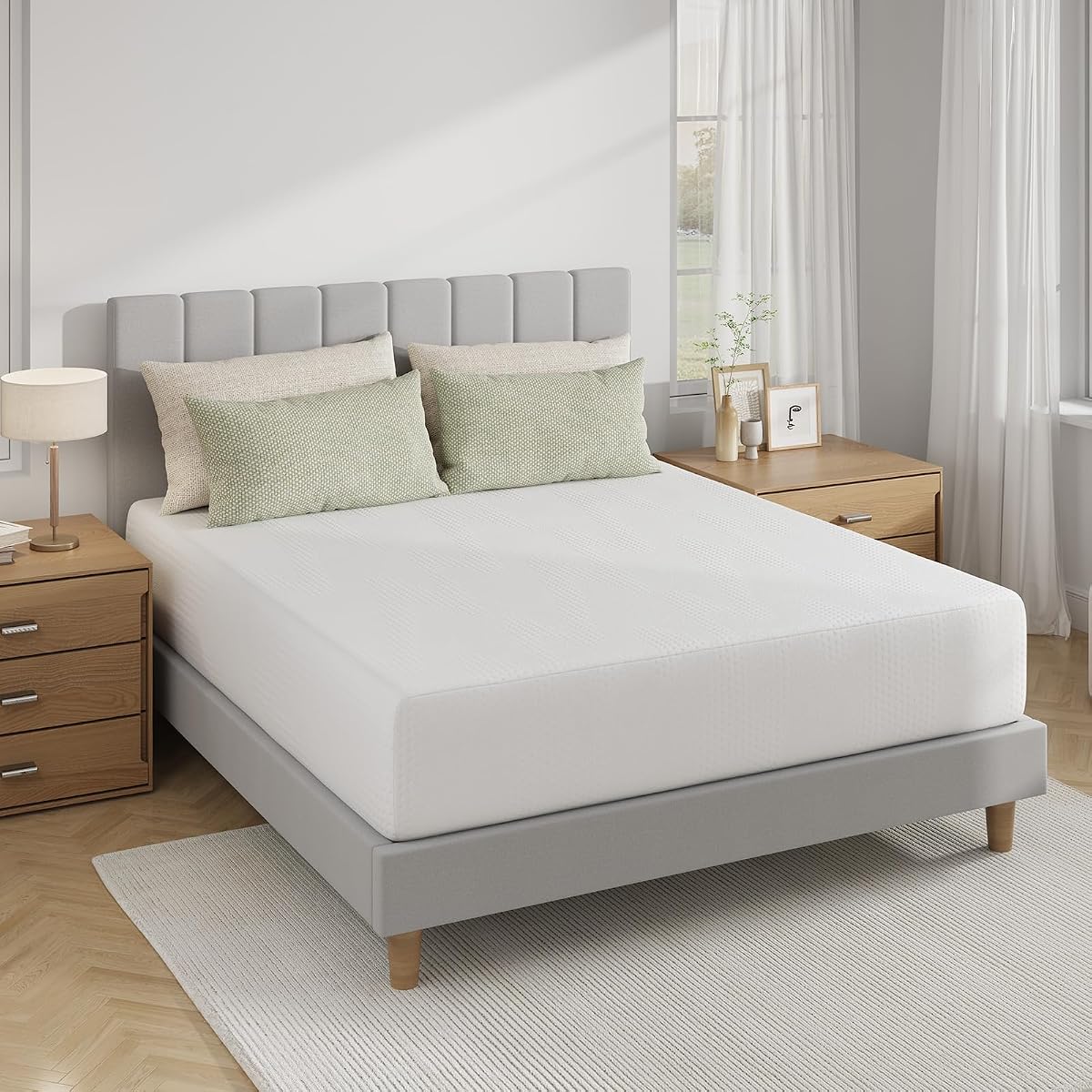 King Size Mattress, 12 Inch King Size Gel Memory Foam Mattress