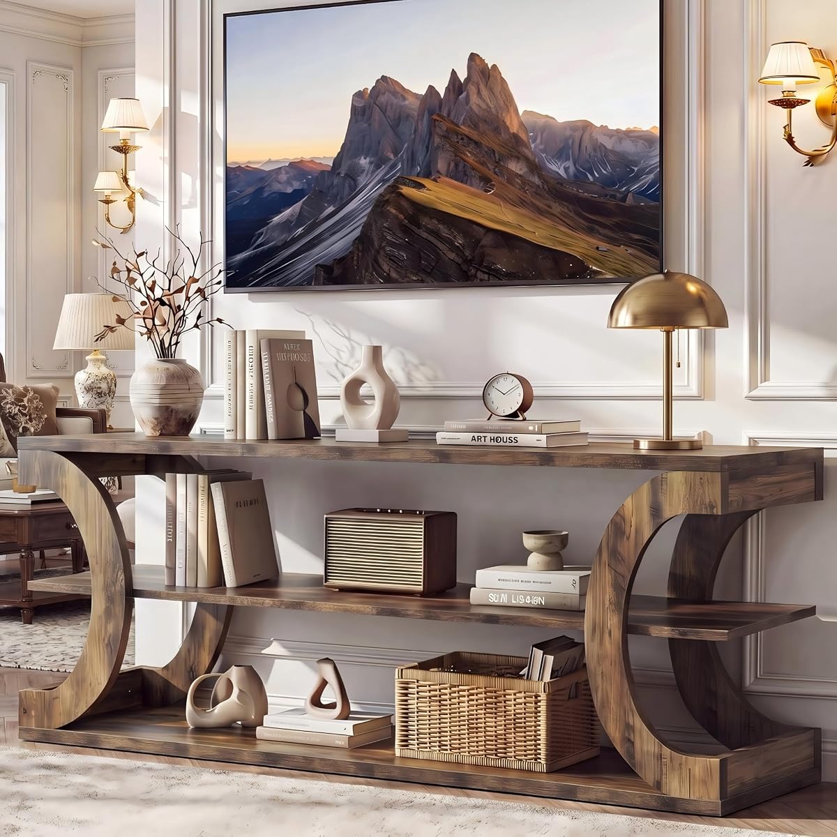Tribesigns TV Stand for TVs up to 75 Inches