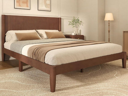 Solid Wood Queen Bed Frame