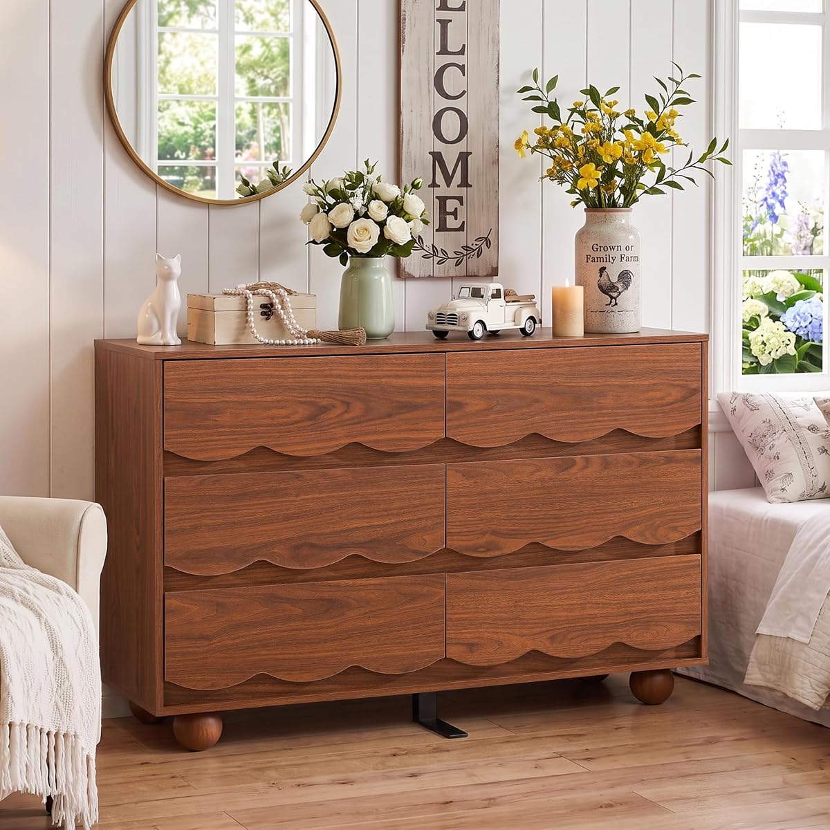 6 Drawer Dresser for Bedroom
