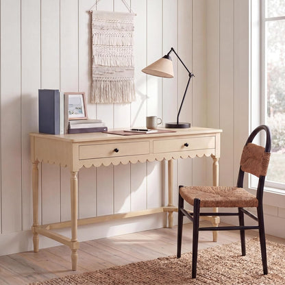 SAFAVIEH Home Collection Haven Farmhouse Country Cottage Natural Brown 2-Drawer