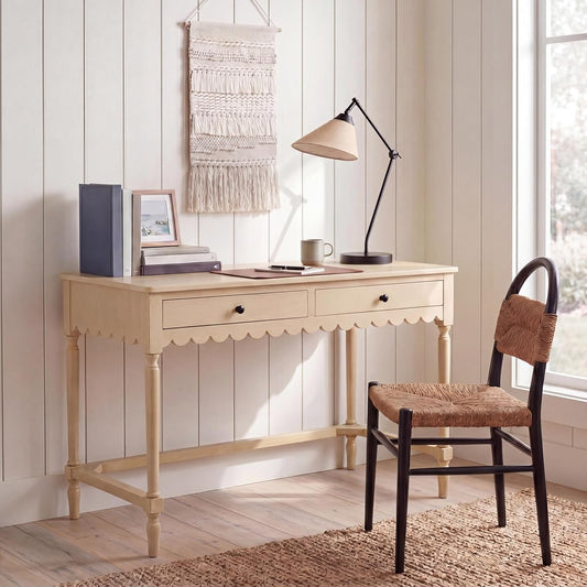 SAFAVIEH Home Collection Haven Farmhouse Country Cottage Natural Brown 2-Drawer