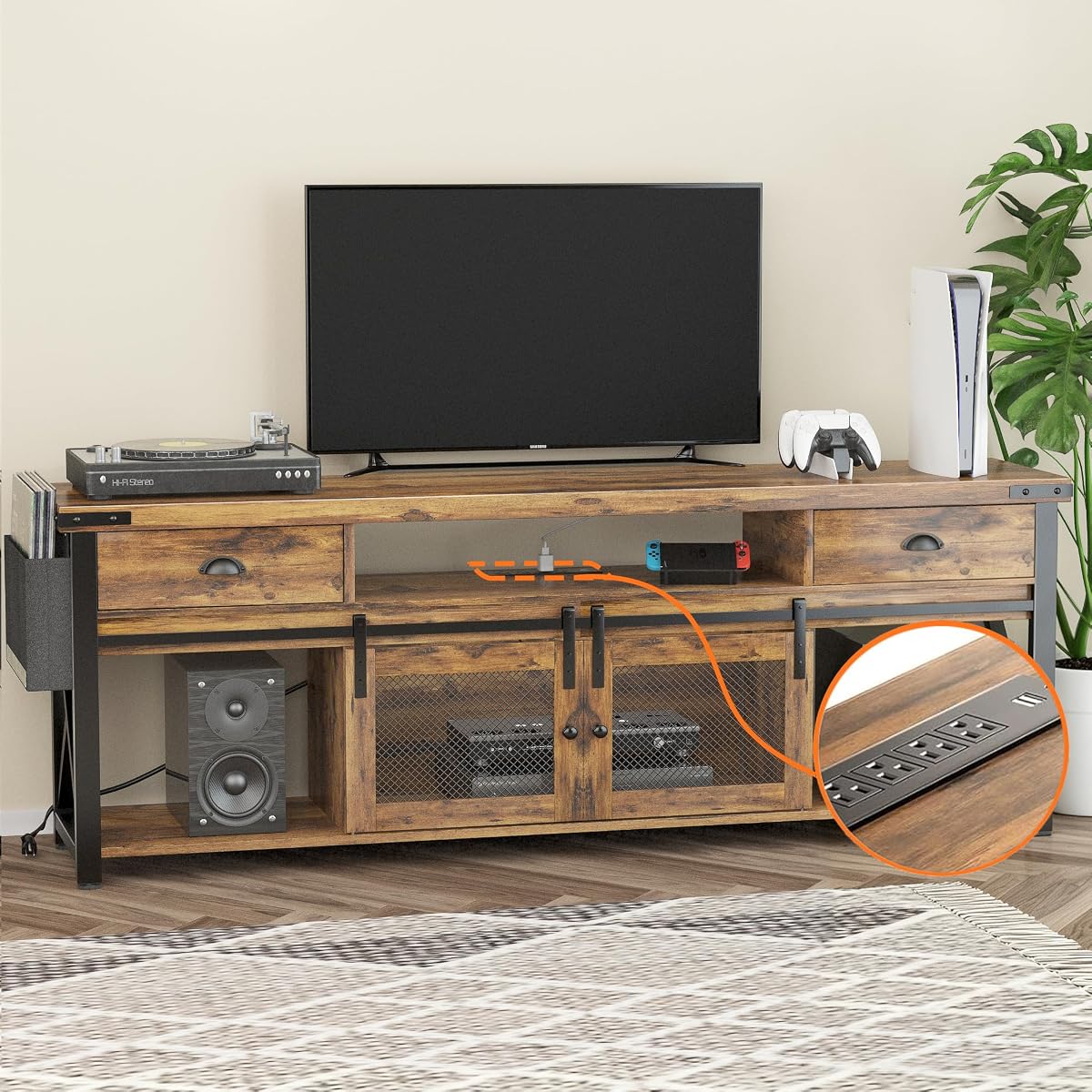 TV Stand for TV up to 75 Inches